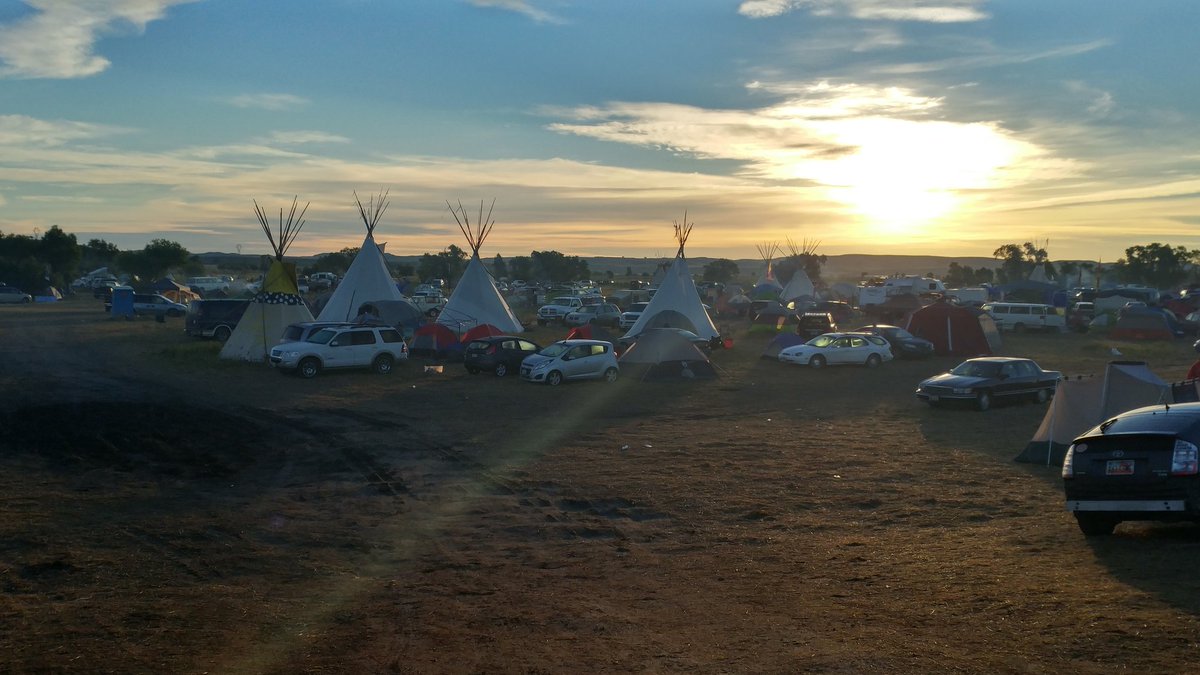 Peace and unity at Sacred Stone Camp #NoDAPL #waterislife #protectthesacred