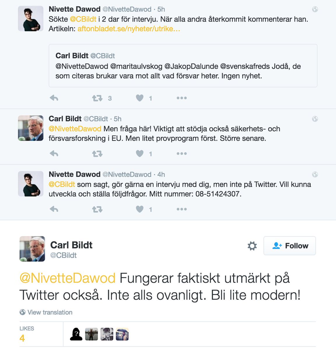 kwasbeb's tweet photo. Politiker som bara gör intervjuer på Twitter var väl det enda som saknades i förruttnelsen av vårt offentliga samtal https://t.co/laCwIv6AoU