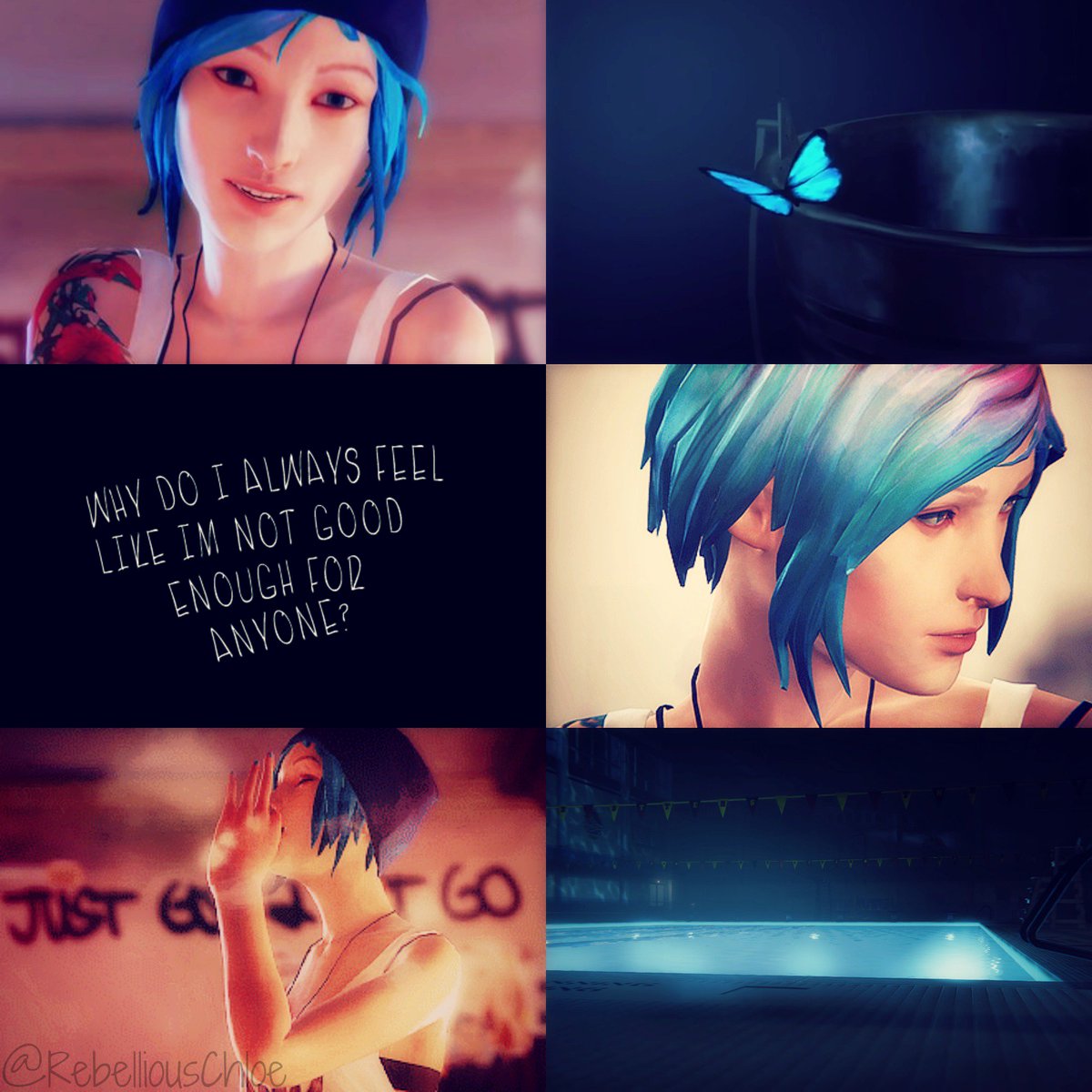 ··Dᴏɴ·ᴛ ʏᴏᴜ ғᴏʀɢᴇᴛ ᴀʙᴏᴜᴛ ᴍᴇ.··

Chloe Price aesthetic.