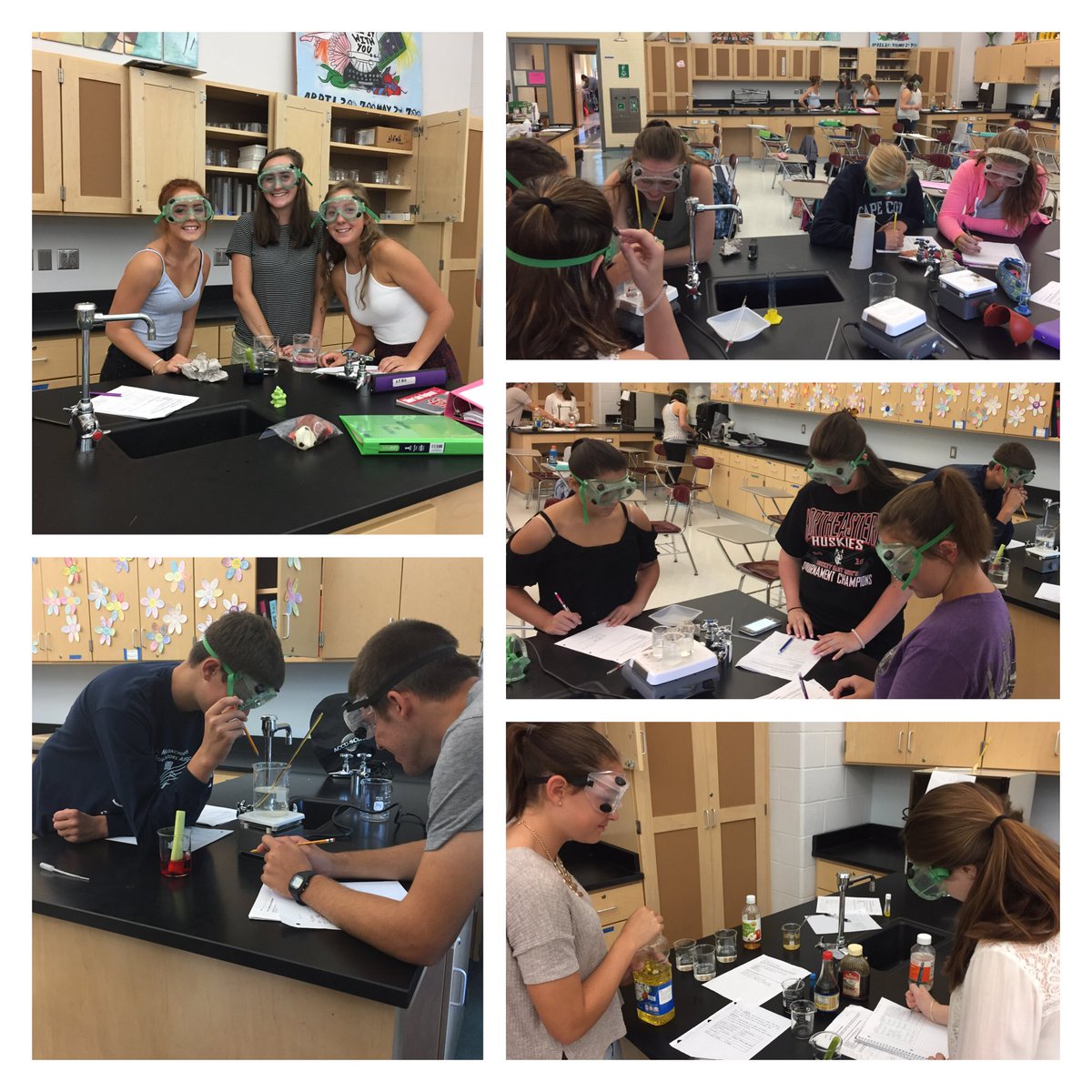 Ms_JBerry's tweet photo. Period 1 AP biology experimenting with water's properties! #BerrysBio #apbio #waterproperties #firstlab https://t.co/1UjvEOhIRZ