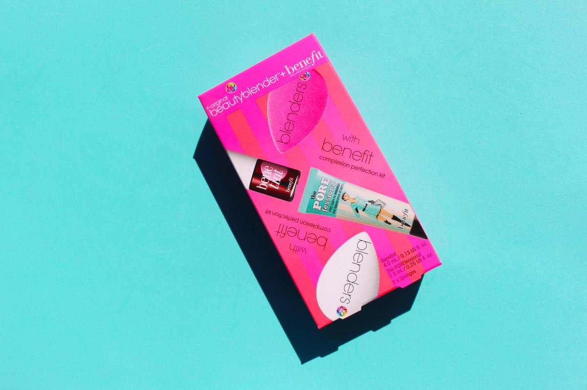 beautyblender's tweet photo. Australian Fans this complexion loving kit that glows &amp; perfects is now available @SephoraAus  💝 #BlenderWithBenefit https://t.co/mKqGtZZQZe