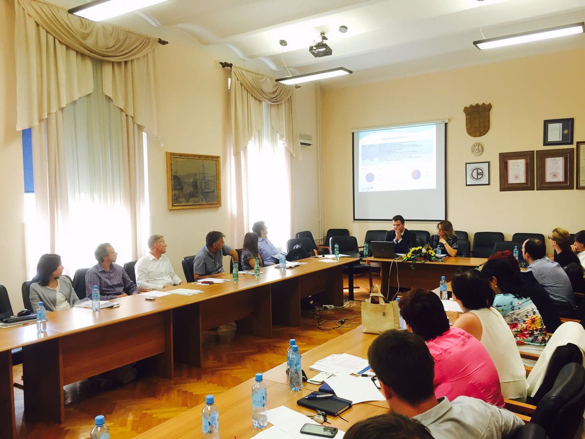Captain_IPA's tweet photo. Mr Marijan Cukrov opens the #Captainproject coordination meeting in Rijeka, Croatia https://t.co/XBFF5F1EGm