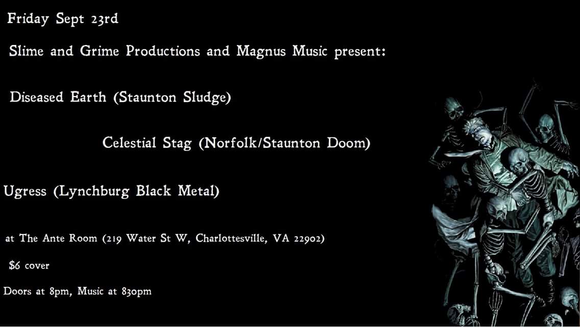 We're coming to get you, Charlottesville. #charlottesville #music #metal