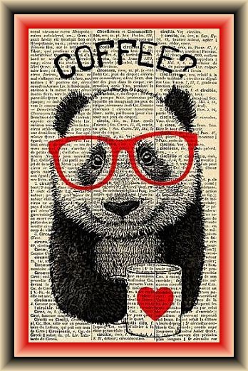 ArtizanCoffee's tweet photo. What's black and white and read all over?! #coffeepanda https://t.co/uEpB2mGlOx