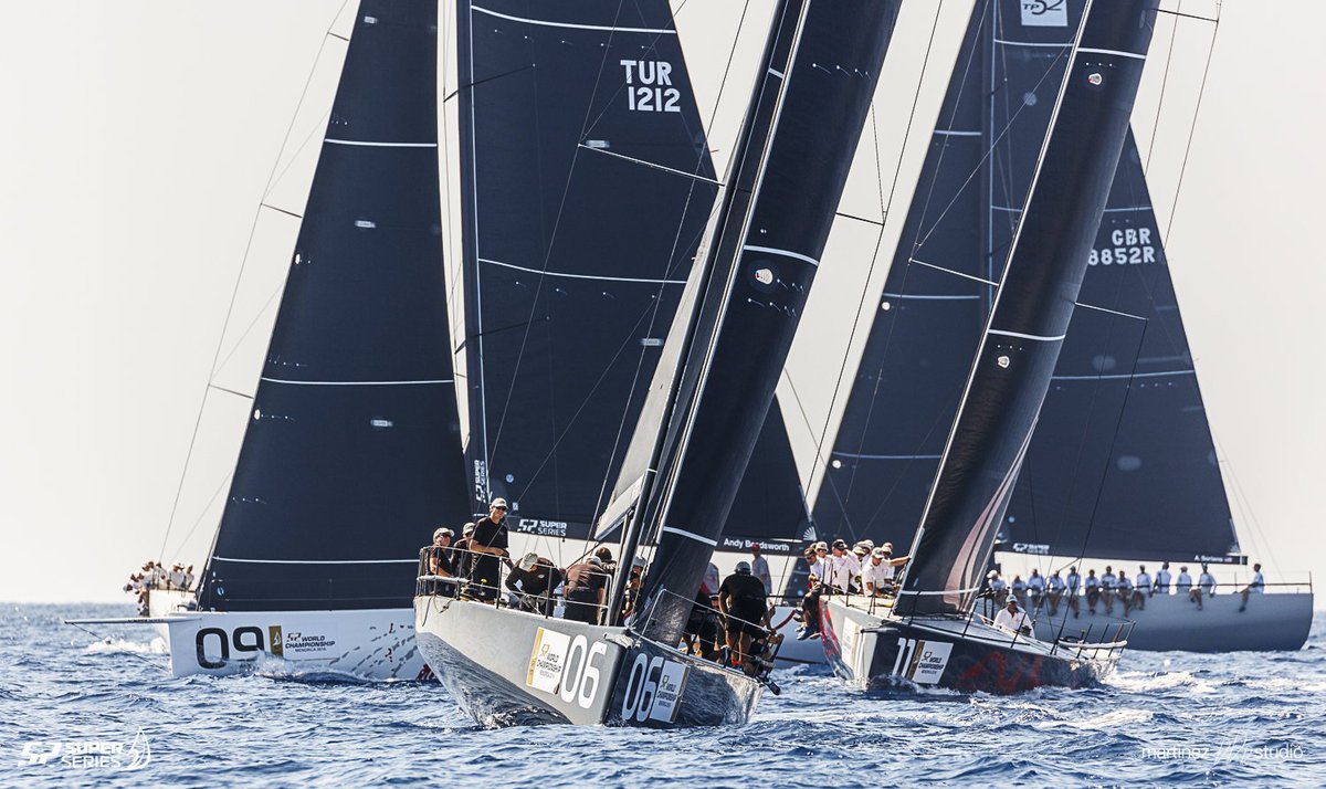 NorthSails's tweet photo. Sun and breeze greeted the TP52s for @52SUPERSERIES Worlds. Highlights at https://t.co/UQEkbtl5tq 📸 @martinezsailing https://t.co/u6wZPnjyCr