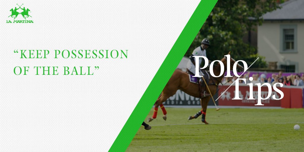 LaMartinaPolo's tweet photo. In polo, you have to try to keep possession of the ball by finding a teammate to pass to. #LaMartina #PoloTips https://t.co/NfwvnkMnGV