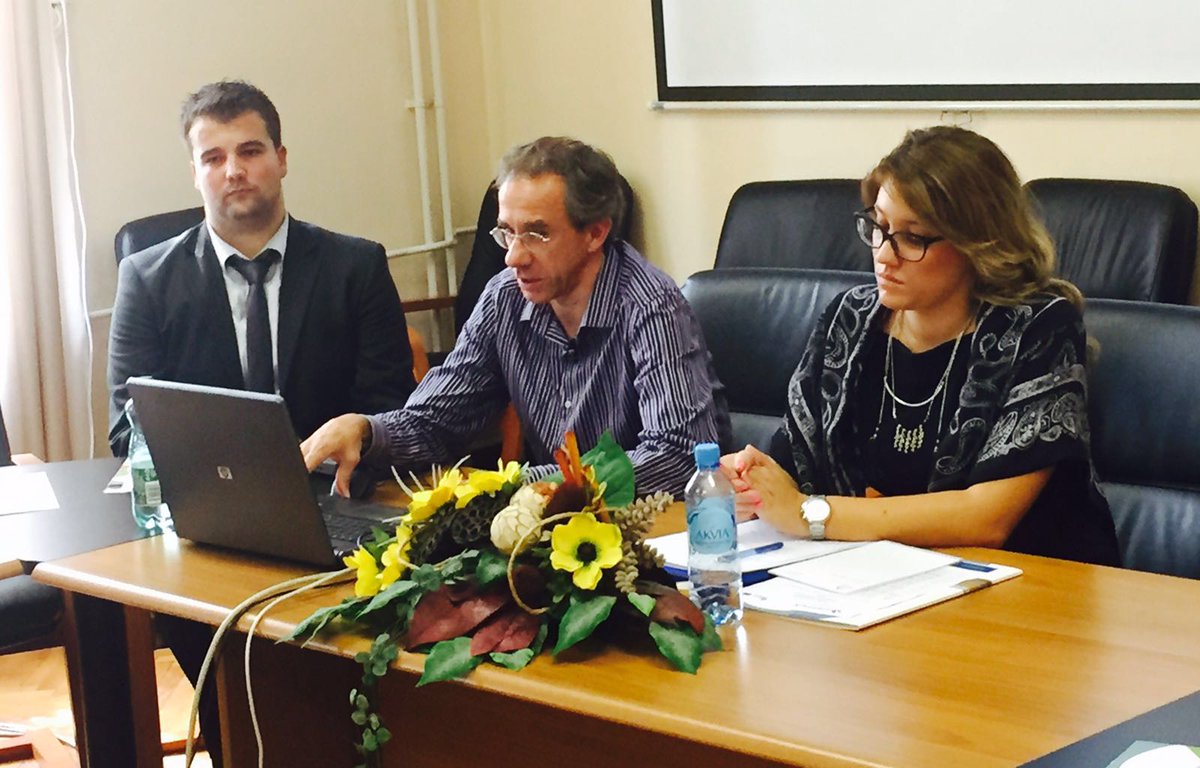 Captain_IPA's tweet photo. #Captainproject first speech: Massimiliano Angelotti introduces on EUSAIR Pillar 2 "Connecting the Region" https://t.co/R42D4XqjKP