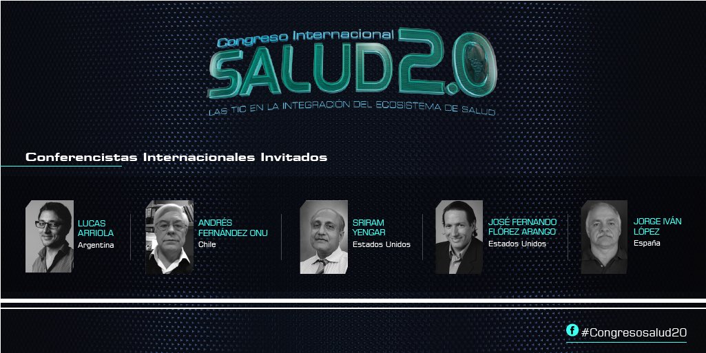 Hoy da inicio el #CongresoSalud20, un espacio para pensar las TIC en el ecosistema de salud ¡Bienvenidos!
