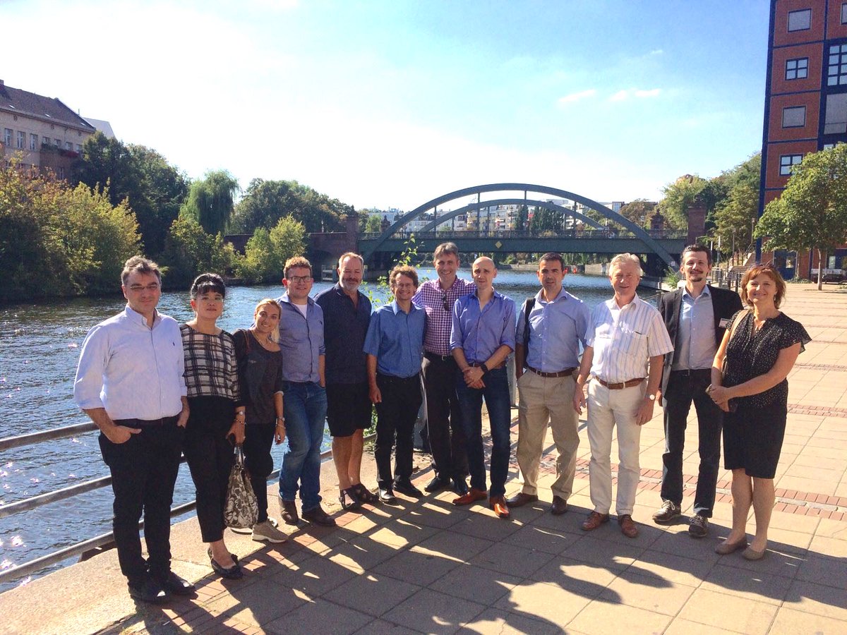 Steam_Up_EU's tweet photo. Steam Up partners from Greece,Denmark, Austria, Germany, Spain, Czech Rep, Italy &amp; Netherlands in Berlin #eceee2016 https://t.co/4NNp38IpL3