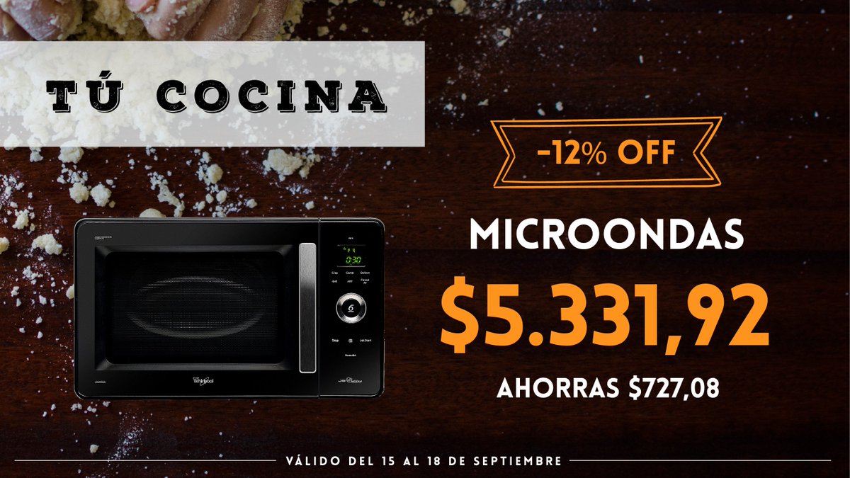 OverHardDigital's tweet photo. 🔊 #TuCocina para todo. Super descuentos en #ElectroHome hasta el Domingo 18 Hasta 30% OFF https://t.co/N1YZExQqm7 https://t.co/lOA7u462n5