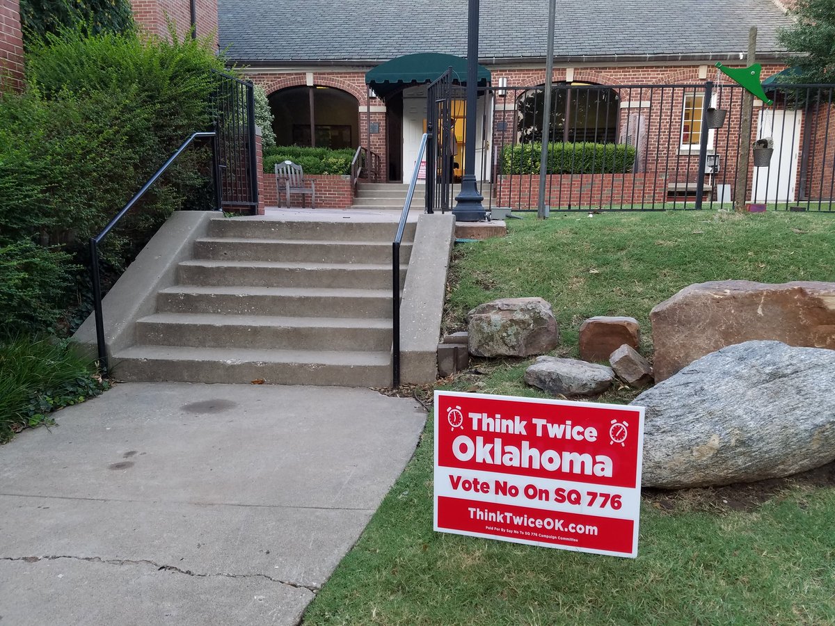 AbolitionAAC's tweet photo. Good morning! Investors gathering to support #ThinkTwiceOK 2 stop #SQ776 Please invest at https://t.co/jFcdTVU1Qc https://t.co/ybLPmIjZxJ