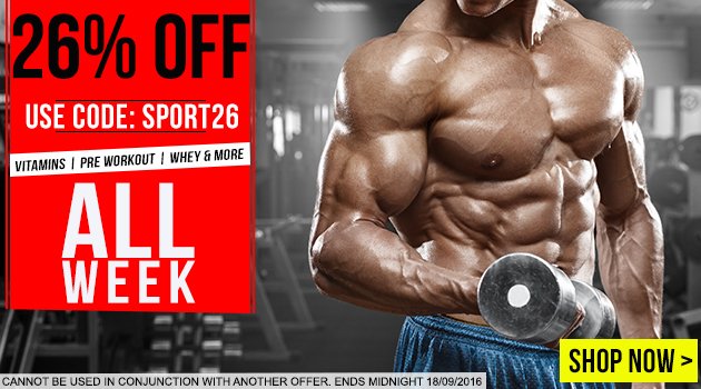 mysportsfuel's tweet photo. 26% off across the Sports Fuel range 🏂🏊

https://t.co/Rk7K2tnJjy https://t.co/VualKjVLVs