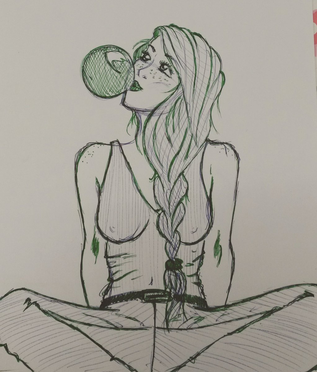 SabiCaro's tweet photo. #Scribbel 🙆👄💚 https://t.co/aayj8b37cz