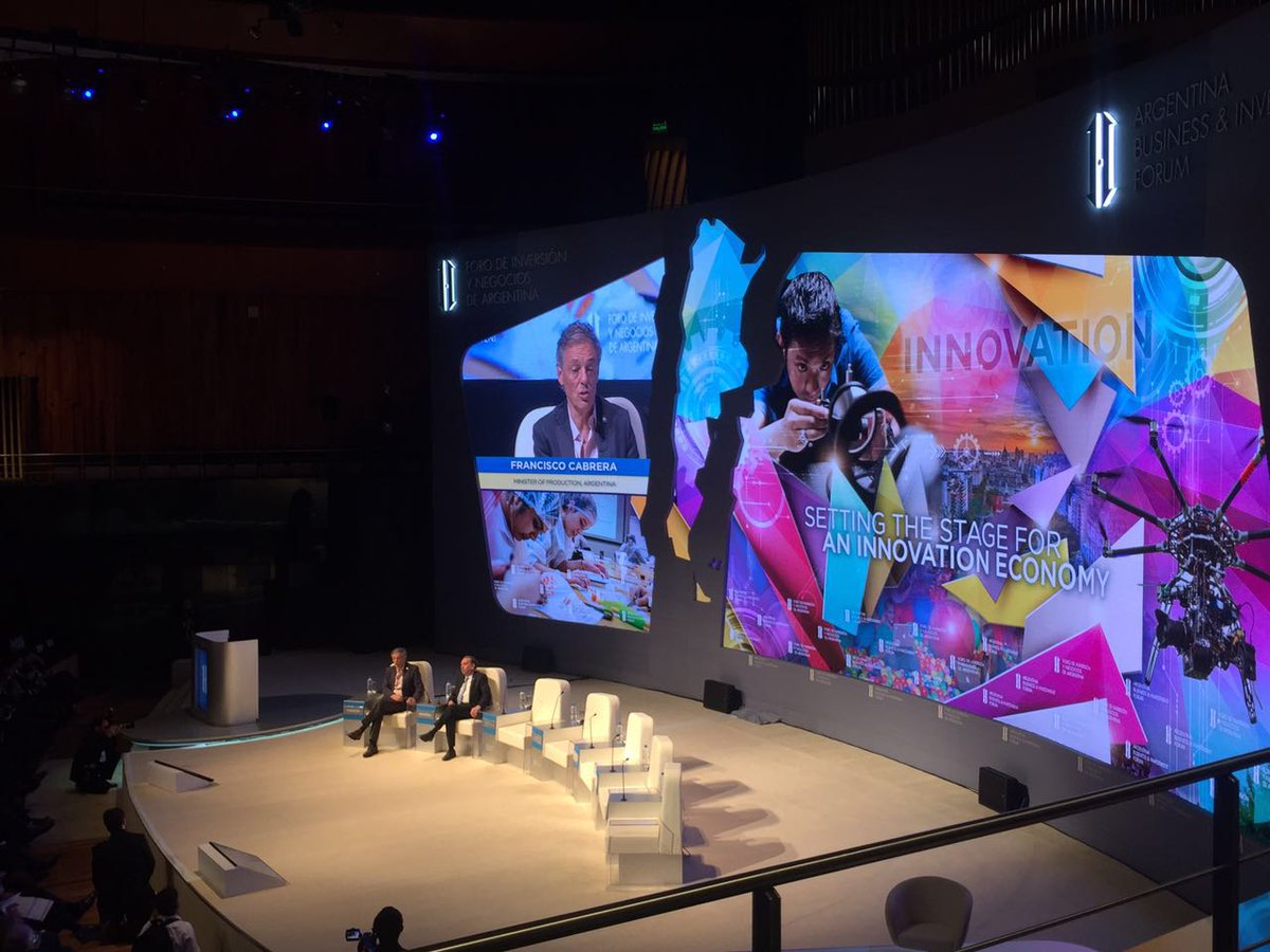 "Hoy es el #DiaDeLaInnovacion, hoy es un día inspirador" <a href="/cabrerafran/">Francisco Cabrera</a> #ArgentinaHaciaElMundo