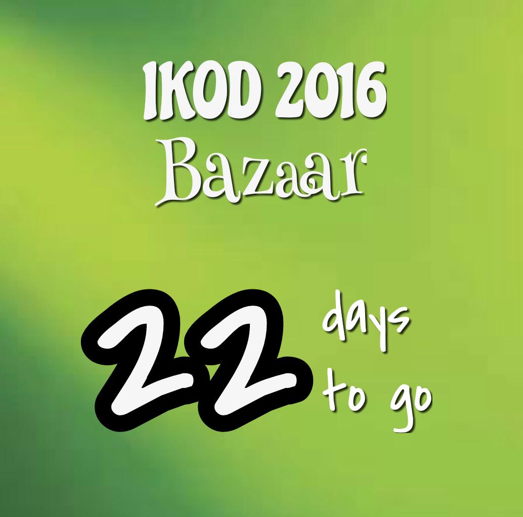 BazaarIKOD2016's tweet photo. counting down !!!
#foodfest #eatstreet #streetfood #ikodbazaar2016 #ikodbazaar #ikod2016 #uiamk #iiumkuantan https://t.co/bA6JUaEv4Q