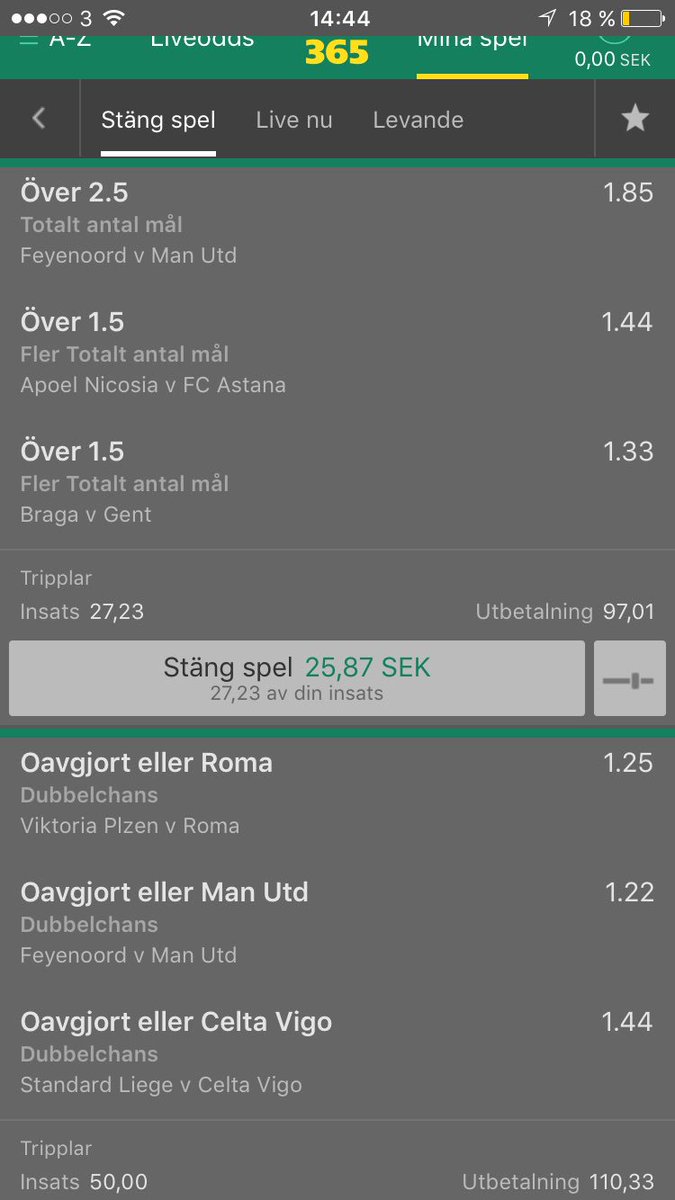 torskab's tweet photo. Dagens två spel ser ut såhär. Ingen rek bakom utan bara magkänslan som har fått tala. Blir spännande. /W https://t.co/K551G9rL8H