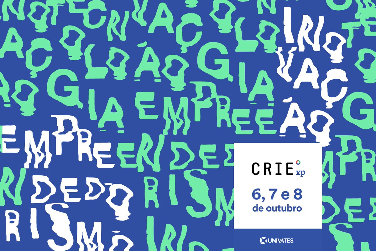 crieexperience's tweet photo. Três dias de muita informação e troca de ideias, palestrantes nacionais e internacionais. https://t.co/S3PpBVN3oU https://t.co/0nBmEy1Mse