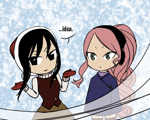 TimeSacrificer's tweet photo. When Jellal interrupts
w/ @AtoningJellal &amp; @GoddessMeredy 
#BERMONTHS https://t.co/UjuMjM5zvj
