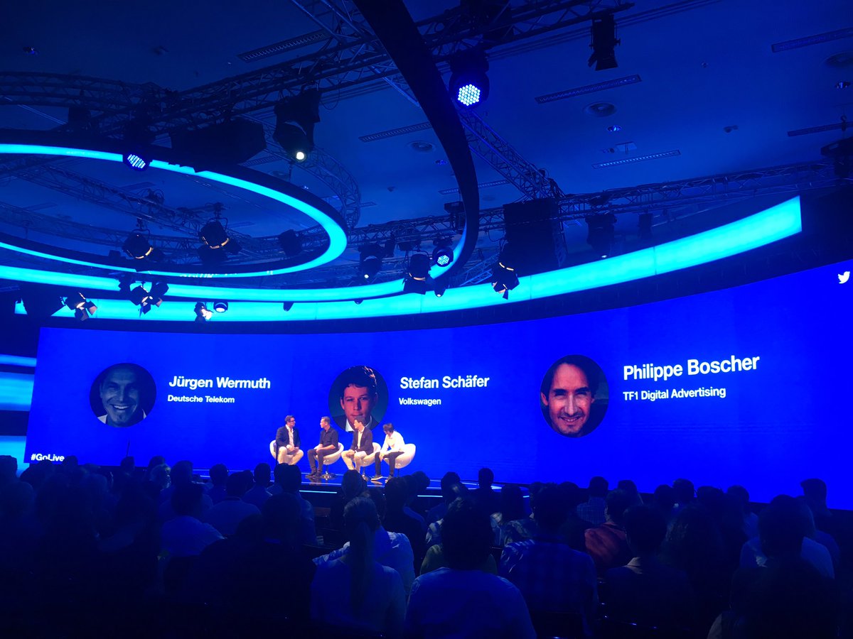 laperenza's tweet photo. @deutschetelekom @Volkswagen and @TF1 on their great experiences with live video on @Twitter at #dmexco https://t.co/gEf5T6DFLJ