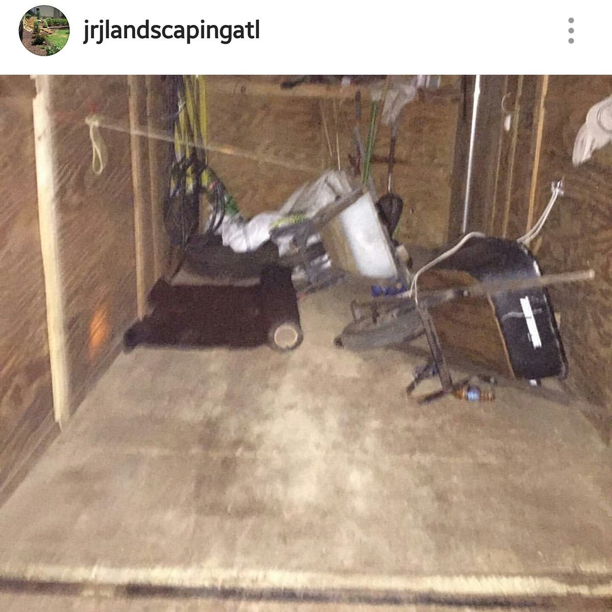 thesupplyclub's tweet photo. Jrjlandscaping in Atl. had $7k worth of equip. stolen from their trailer.RT this &amp; let's catch the ppl who did this. https://t.co/qmfQwHTSeM