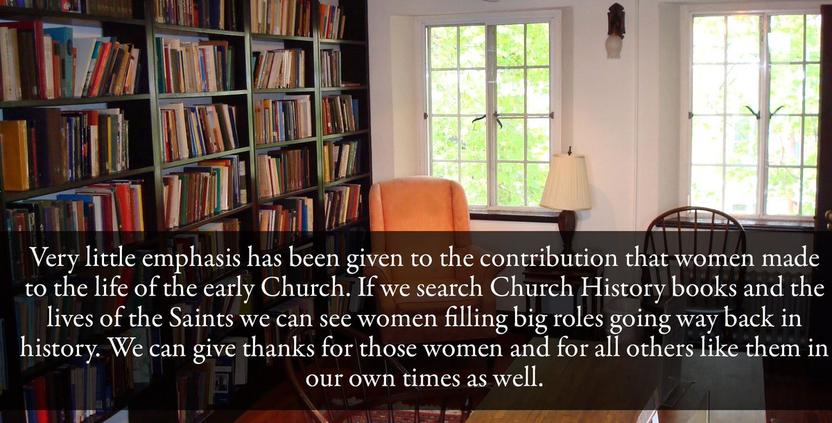 SSJEWord's tweet photo. What do we know about the women who have contributed their life to the church? https://t.co/jMpo9IhVEz