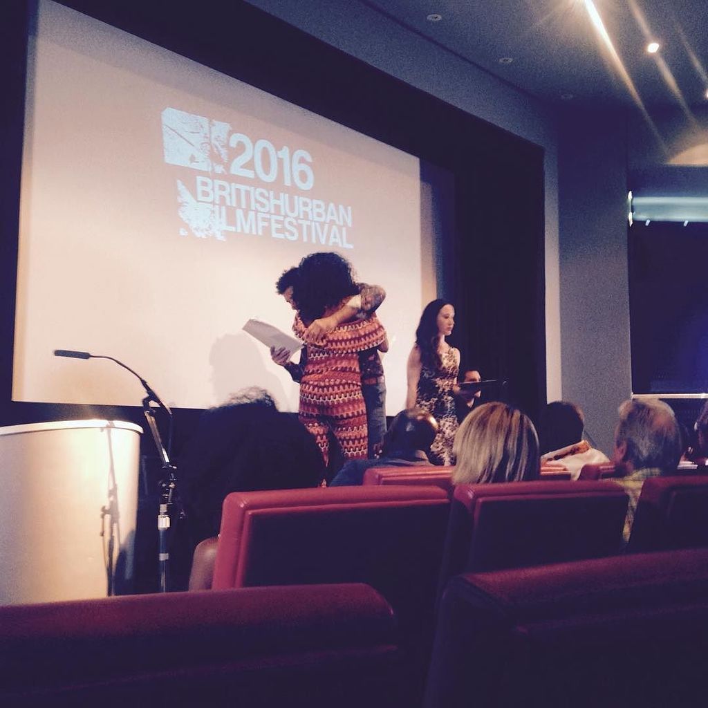 BUFilmFestival's tweet photo. Ahhh a lovely warm embrace! #liverpool81 by @sambenjaminnow LIVE at #channel4 tune in to #โฆ https://t.co/9ZEoFIgQaL https://t.co/KDTODlbEuZ
