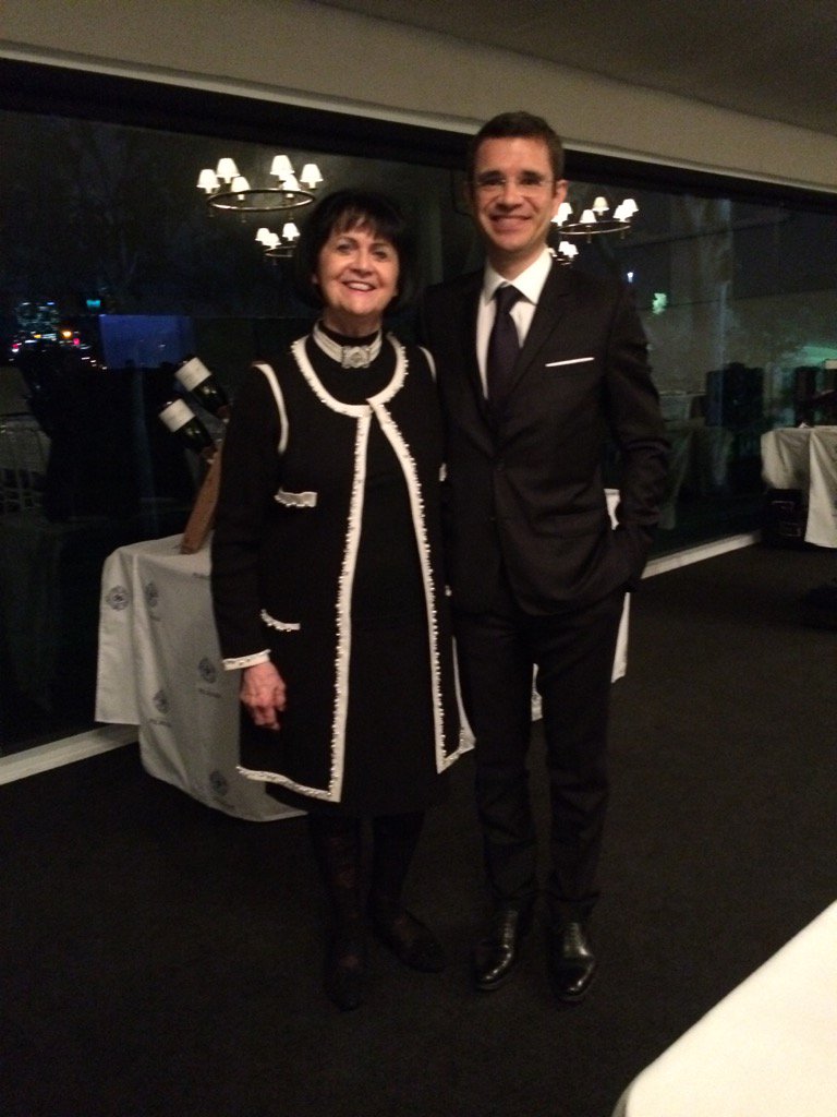 GrahamJohnston2's tweet photo. The King &amp; Queen of @PolRoger_NL in Brisbane tonight @ldhpolroger #wonderfulnight https://t.co/dRam6Kqozw