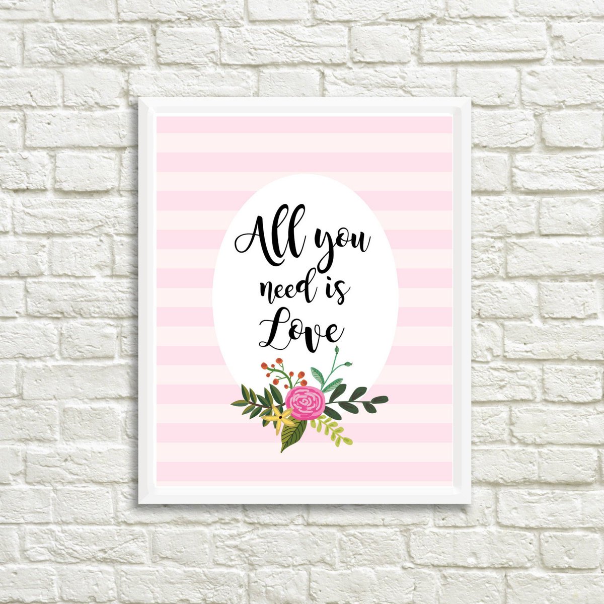 PrettyFlamingoD's tweet photo. All you need is love digital print, Quote digital print,… https://t.co/XJZx3ulEiL #PrettyFlamingoDesign #NewHomeGift https://t.co/uI14Rt618T