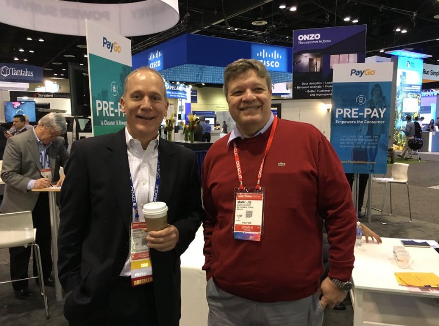 paygoutilities's tweet photo. #Throwback Thursday Dave Elve and Marcos Rizzo were all smiles at #DTECH2016 https://t.co/YFVvGnOYqp