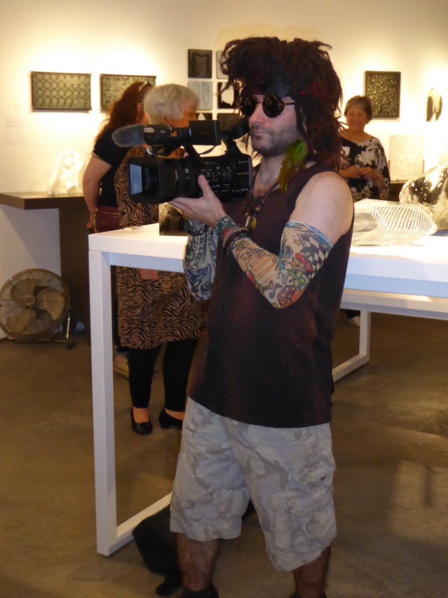 antscala's tweet photo. Fab pv last night at #BTWABA I even got a scene shot for my #glassblowing film. Here's me in full costume #indiefilm https://t.co/Uif78PgHDz