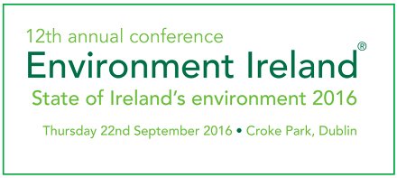 AWN_Consulting's tweet photo. AWN's Teri Hayes &amp; Fergal Callaghan to speak at Environment Ireland conference Sept 22nd. https://t.co/ua4xagEhwQ https://t.co/S200eczmcQ