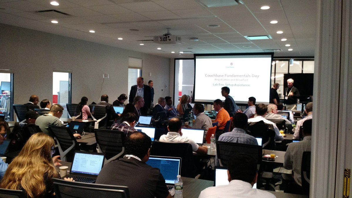 YodleTech's tweet photo. We're thrilled to be hosting "@couchbase Day" in our NYC office today! https://t.co/XhEw3OOoyf https://t.co/noUcYc9Tjl