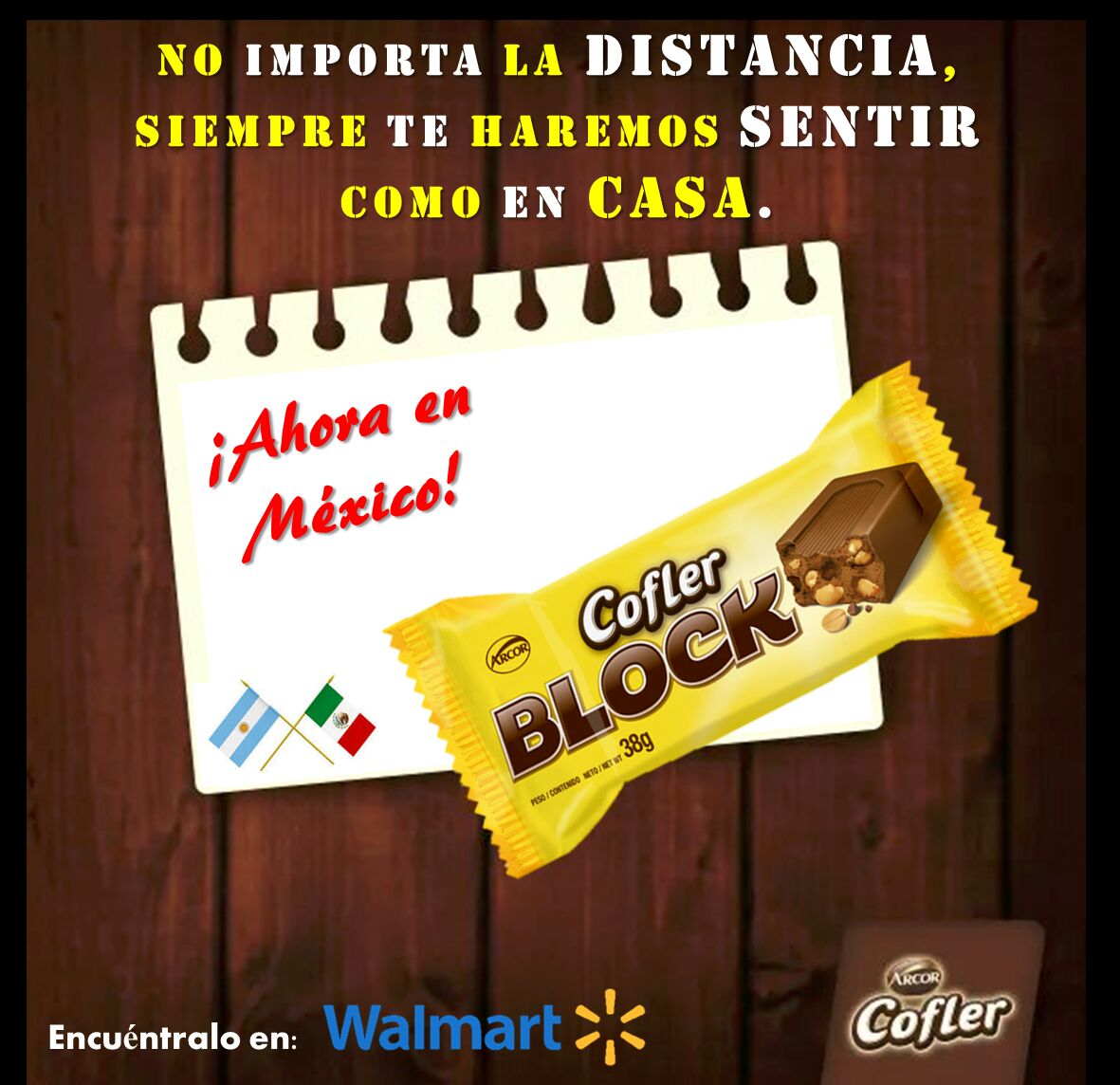 mdascanio's tweet photo. Un #blockdechocolate llego a México! Encontralo en @WalmartMXyCAM . @EmbaArgenMex @ArgenMexi https://t.co/VZxiA0iAM4