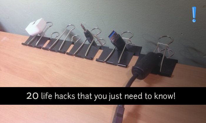 spammart_'s tweet photo. 20 Simple tricks that will help make life easier! #LifeHacks #EasyHacks https://t.co/6QNAis5XnZ https://t.co/72BBxmIPQW