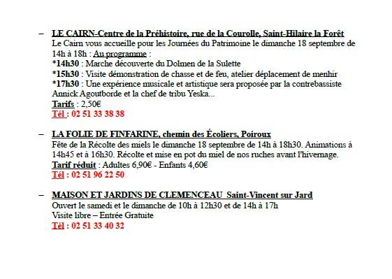 OT_TalmontSH's tweet photo. Voici le programme des Journées du Patrimoine sur @talmont85 et le canton du Talmondais https://t.co/xWWBPIvg8A