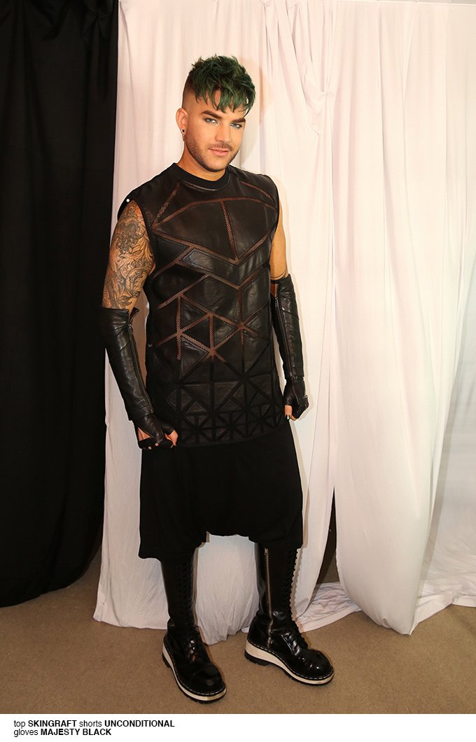 1883Magazine's tweet photo. We head backstage w/ @QueenWillRock + @adamlambert in #TelAviv for some exclusive 1st looks https://t.co/8XaqOMLfgF https://t.co/swJwfqsWeq
