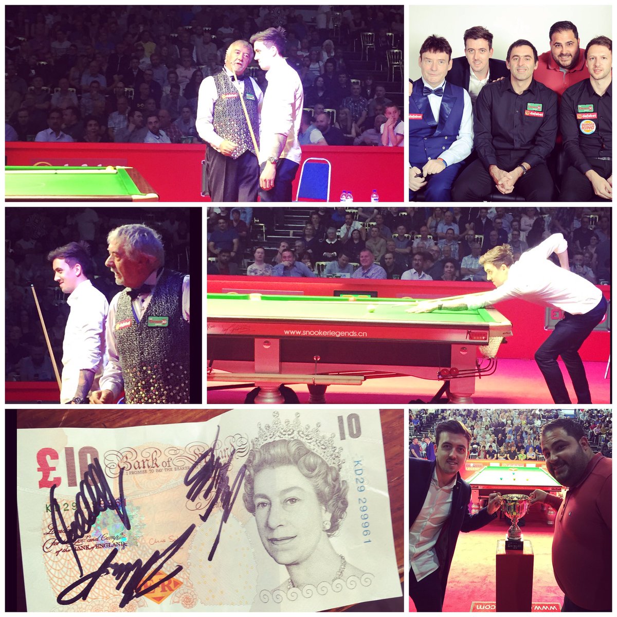 AaronBarber_UK's tweet photo. What a night with @ScottOverend at Richard Dunn on Sat. Met @ronnieo147 @judd147t @jimmywhite147 &amp; JV!! #legends https://t.co/lYNBMVO88Z
