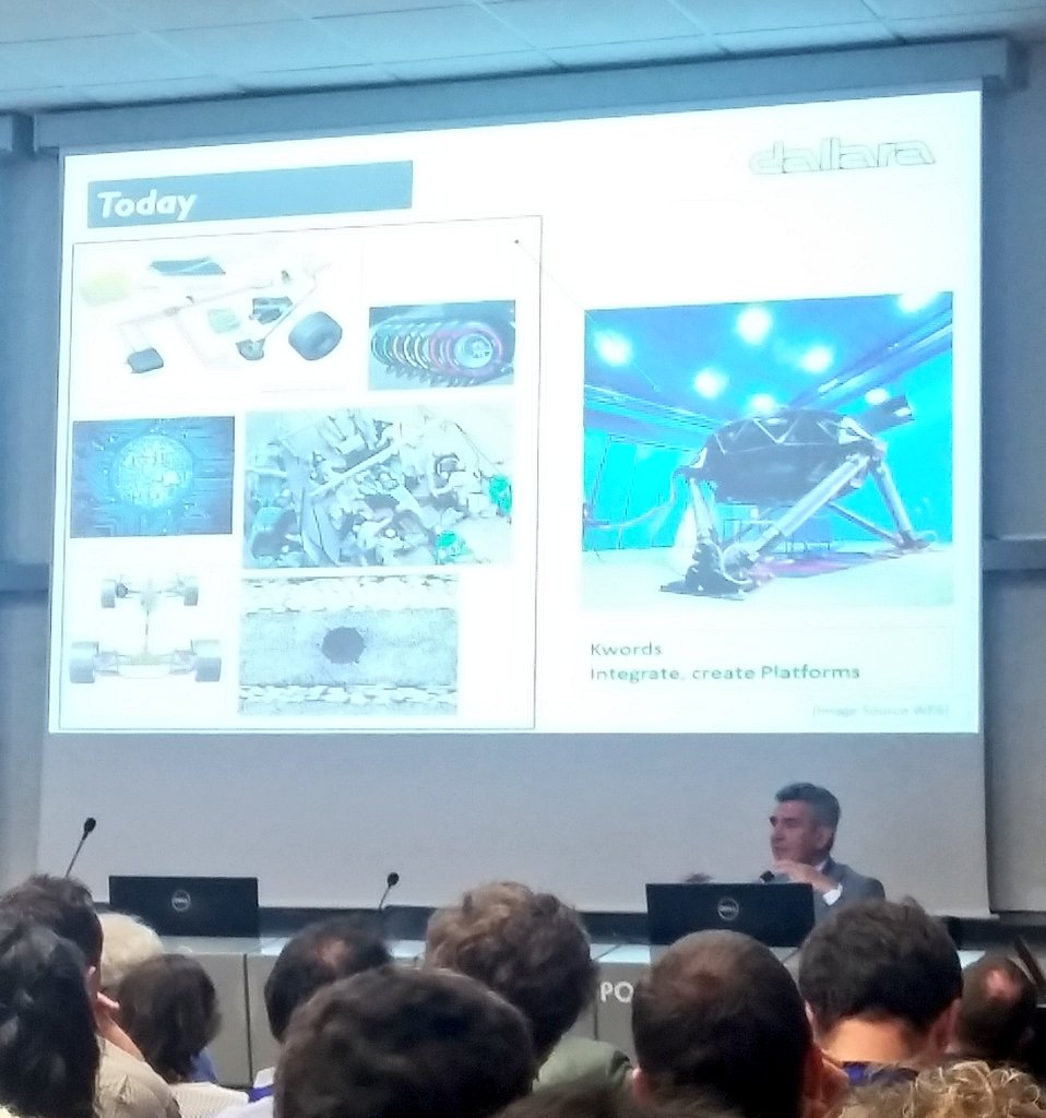 Mathesia_'s tweet photo. Today the keywords are #Integrate and create #platforms. Andrea Pontremoli, CEO @DallaraGroup #innovation #simai2016 https://t.co/iykOy7nEn7