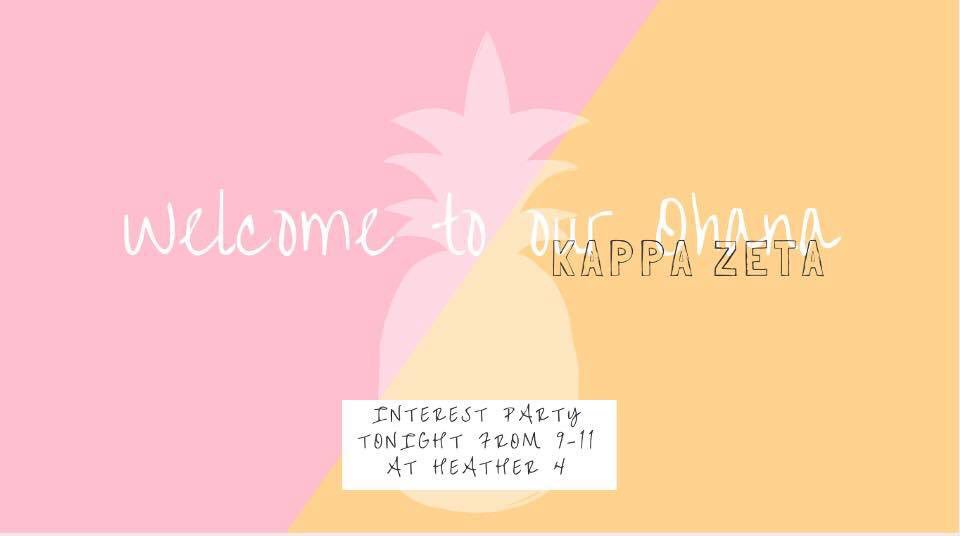 g_shepard97's tweet photo. Stop by Heather 4 today to meet my amazing Kappa Zeta sisters #GoGreek #upj 🐢💜 https://t.co/bSaQemrr5D