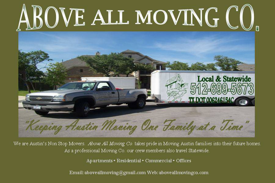 aboveallmoving's tweet image. Call a moving coordinator for Septembers Promotions