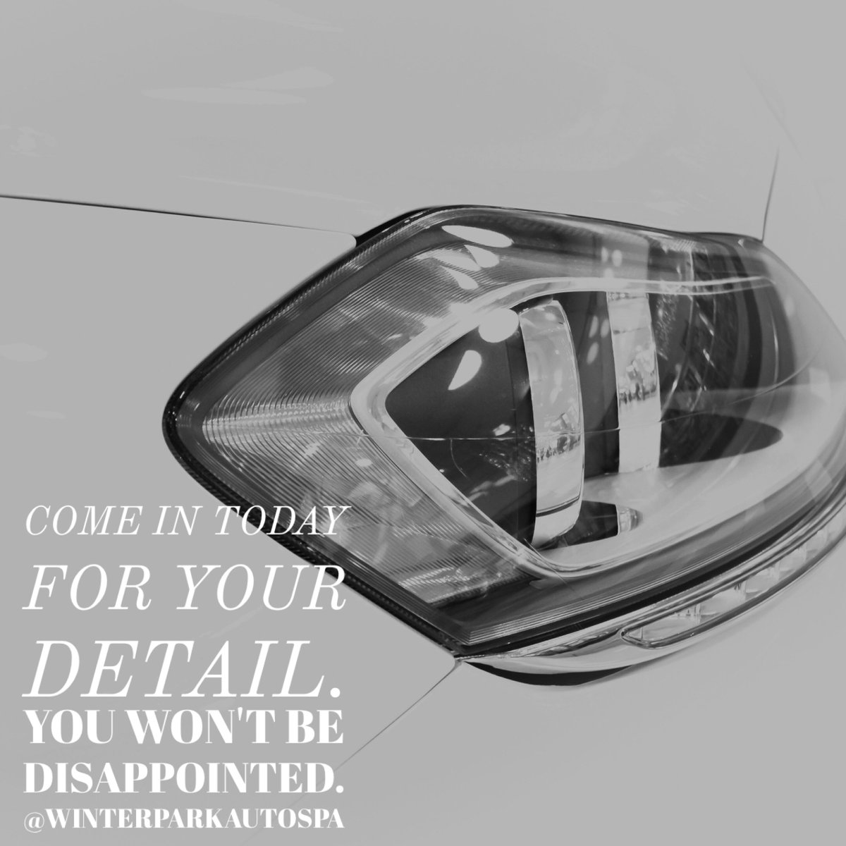 WP_AUTOSPA's tweet photo. Call today to see what package fits you! #winterparkautospa #winterpark https://t.co/nBHbhWl6Pk