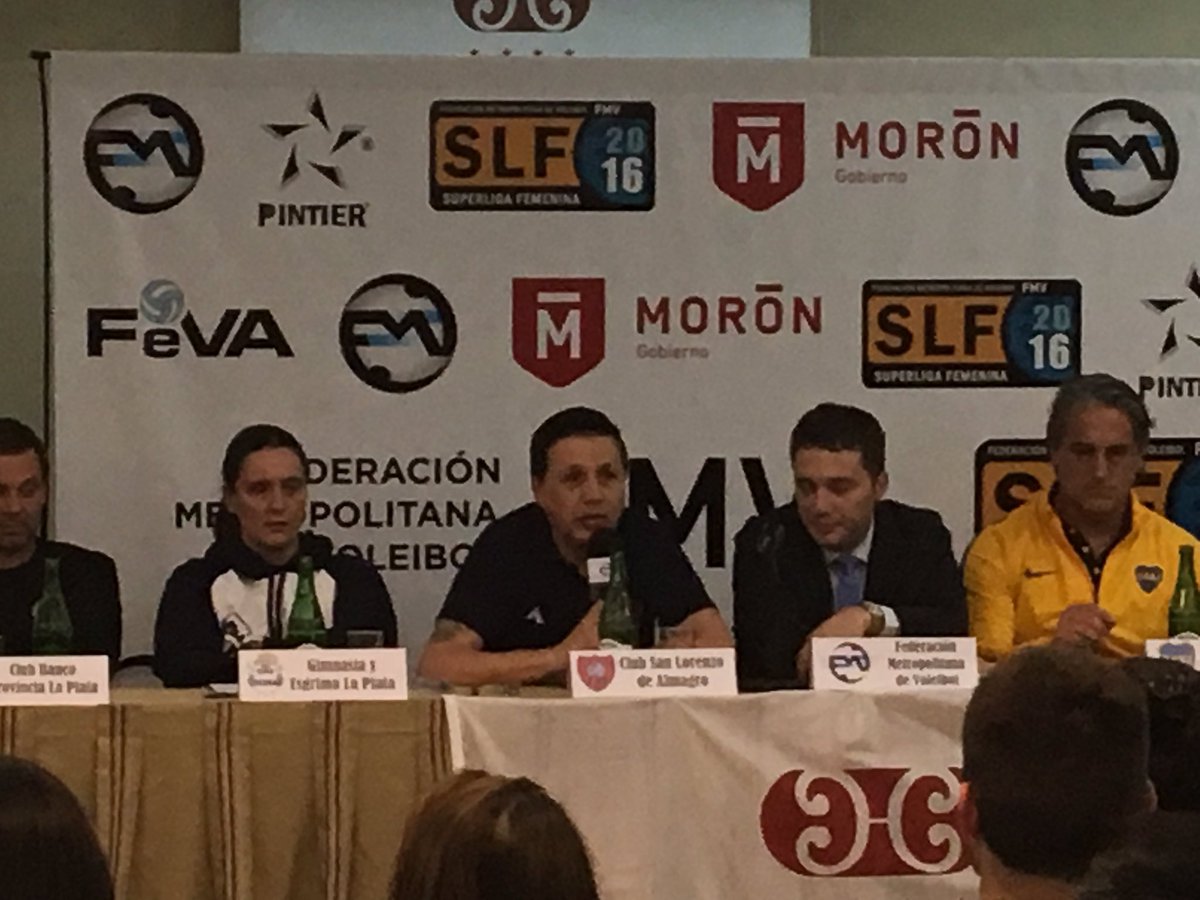 MarioAGallego's tweet photo. SUPERLIGA hermosa presentación!
El Voley Femenino sigue creciendo
Gracias @SanLorenzo  @VoleyFMV @Voley_FeVA @aetva https://t.co/CvdUgUeP6U