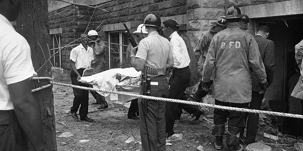 EBONY's tweet image. Today in 1963, four girls were killed in a AL church bombing, Marian Wright Edelman recalls: ow.ly/aLaj304eZfW
