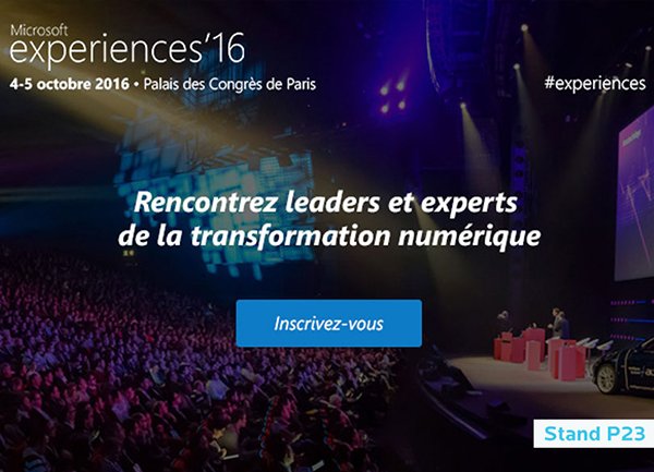 M2iFormation's tweet photo. #Nouveautés #AteliersPratiques #SpeedTrainings : Retrouvez M2i aux Microsoft #experiences'16
https://t.co/nqSctUtb3e https://t.co/DEFXzxq0kf