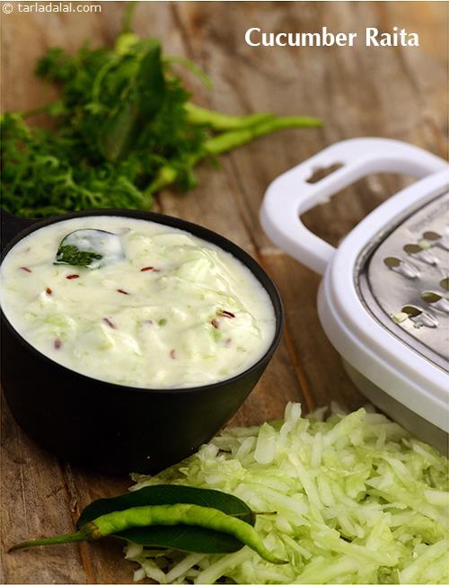 Tarla_Dalal's tweet photo. Cucumber Raita,is the ideal raita for weight-watchers as it comprises less calories! https://t.co/aHhdIKCpkS https://t.co/5pAfRZFJWq