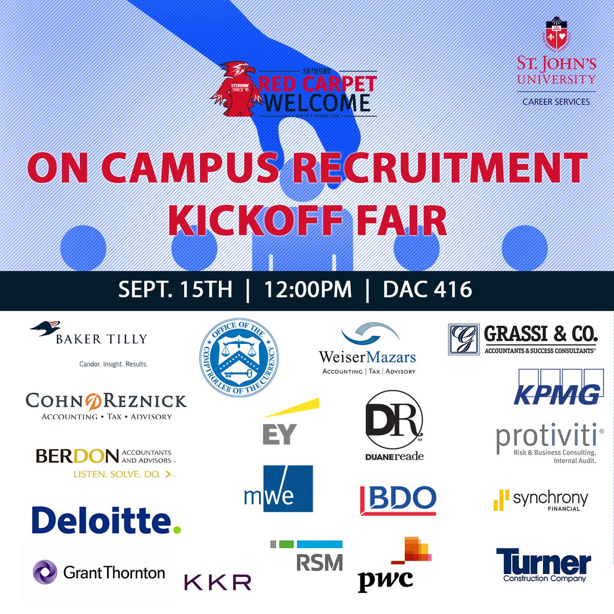 GetHIREDStJohns's tweet photo. Find your dream job! On Campus Recruitment Kickoff Fair TODAY @ 12:00pm in DAC 416 https://t.co/EYfoOZuzBj https://t.co/rMuuJPfxm2
