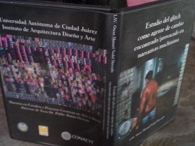 leon_dlr's tweet photo. Felicidades a @oscarnodal, nuevo maestro con DVD y toda la cosa! #GlitchStudies, #Machinima #PracticeBasedResearch. https://t.co/4BLP9G2lDn