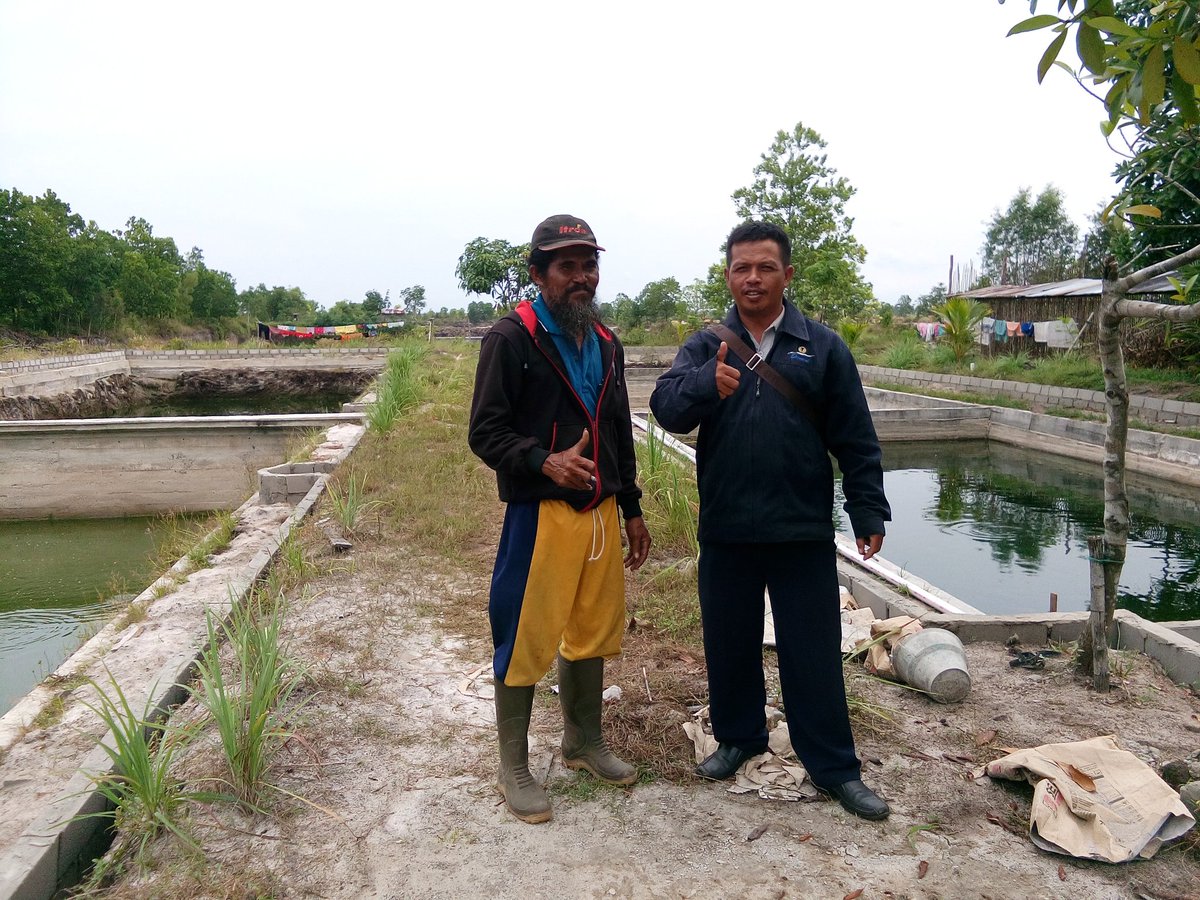 mariaitut33's tweet photo. @pusluhdayakp @bpsdmpkp @kkpgoid luhkan kunjungan pokdakan Sepan Permai dan konsultasi dibidang Perikanan budidaya https://t.co/JQFRB7O5Wm