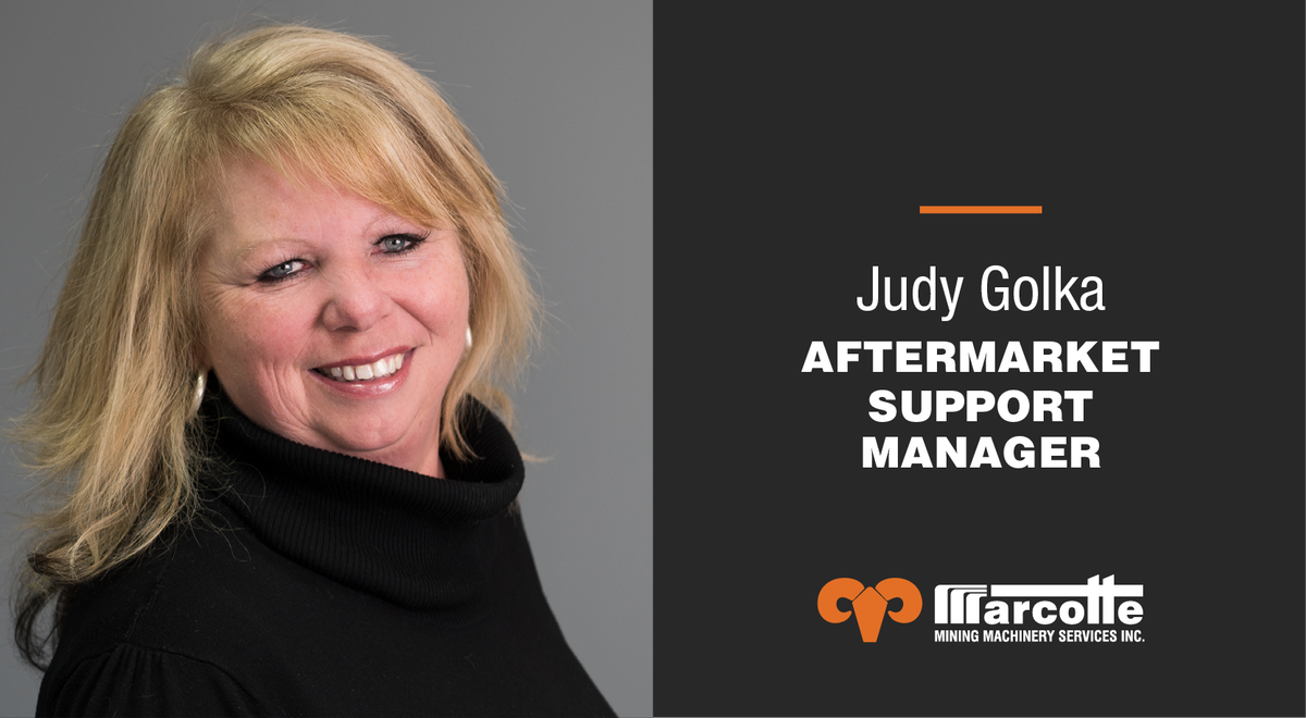 MarcotteMining's tweet photo. With 25 yrs of service & 37 yrs in the mining industry at #marcottemining — @judy_golka is #GenerationsofExpertise. https://t.co/czIzxJtulS
