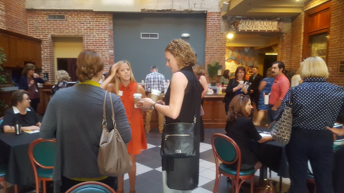 Getting ready for workshop on generational differences with Navy Federal's Thomas Greek at PLT